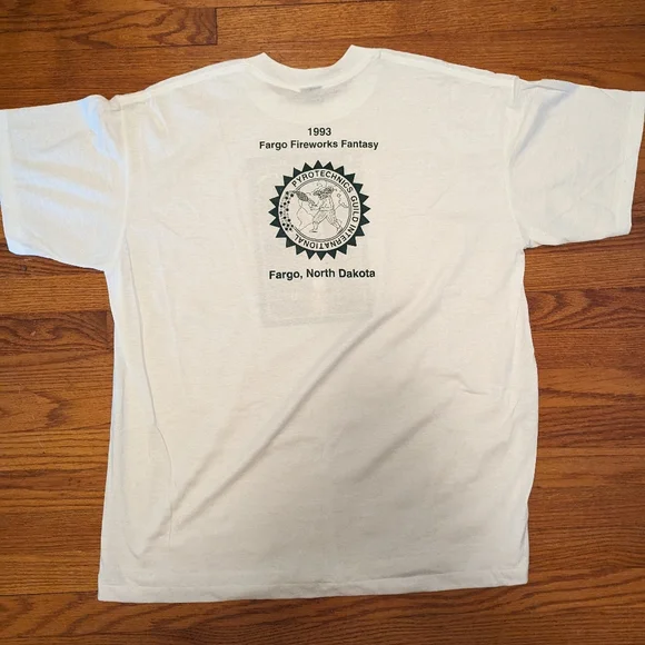 Vintage 1993 pyrotechnics tee shirt - Picture 5 of 5